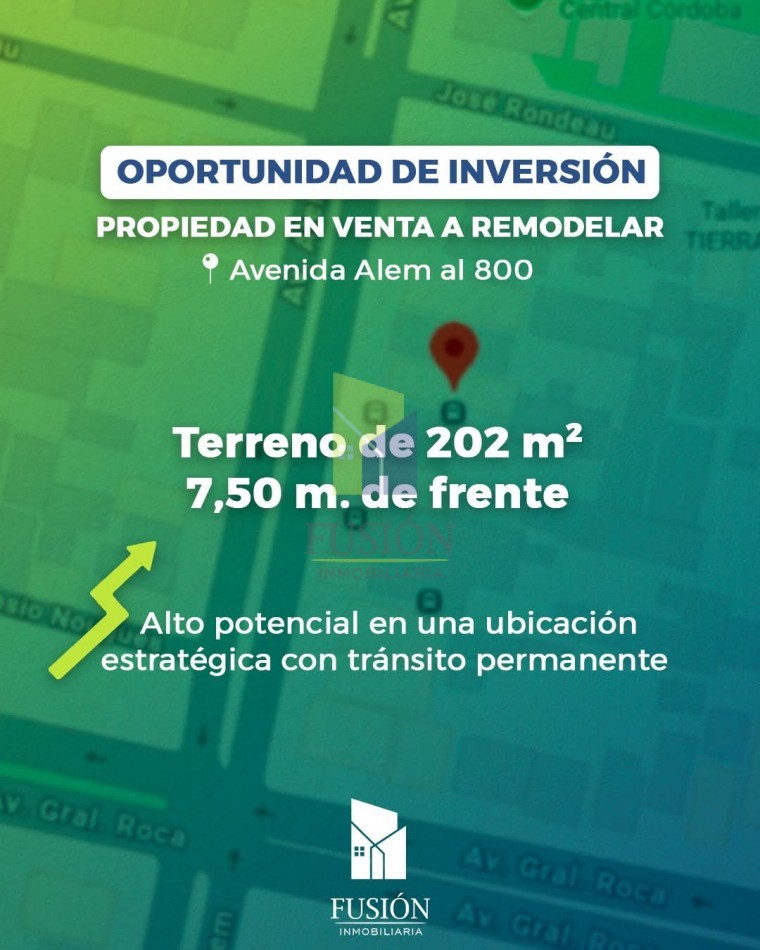 CASA AV. ALEM AL 800 - VENTA