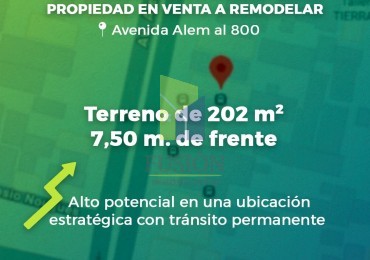 CASA AV. ALEM AL 800 - VENTA